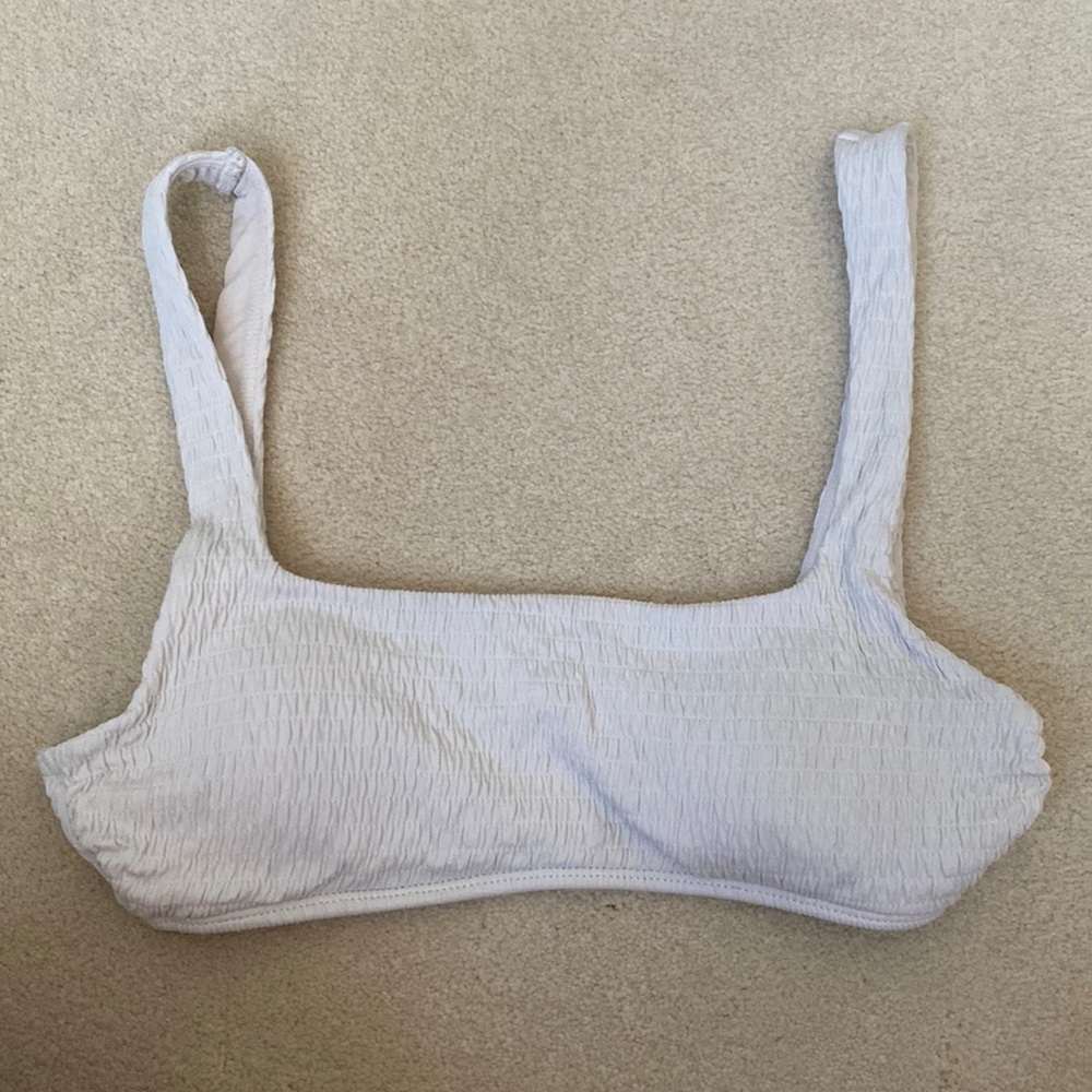 White aerie bathing suit top